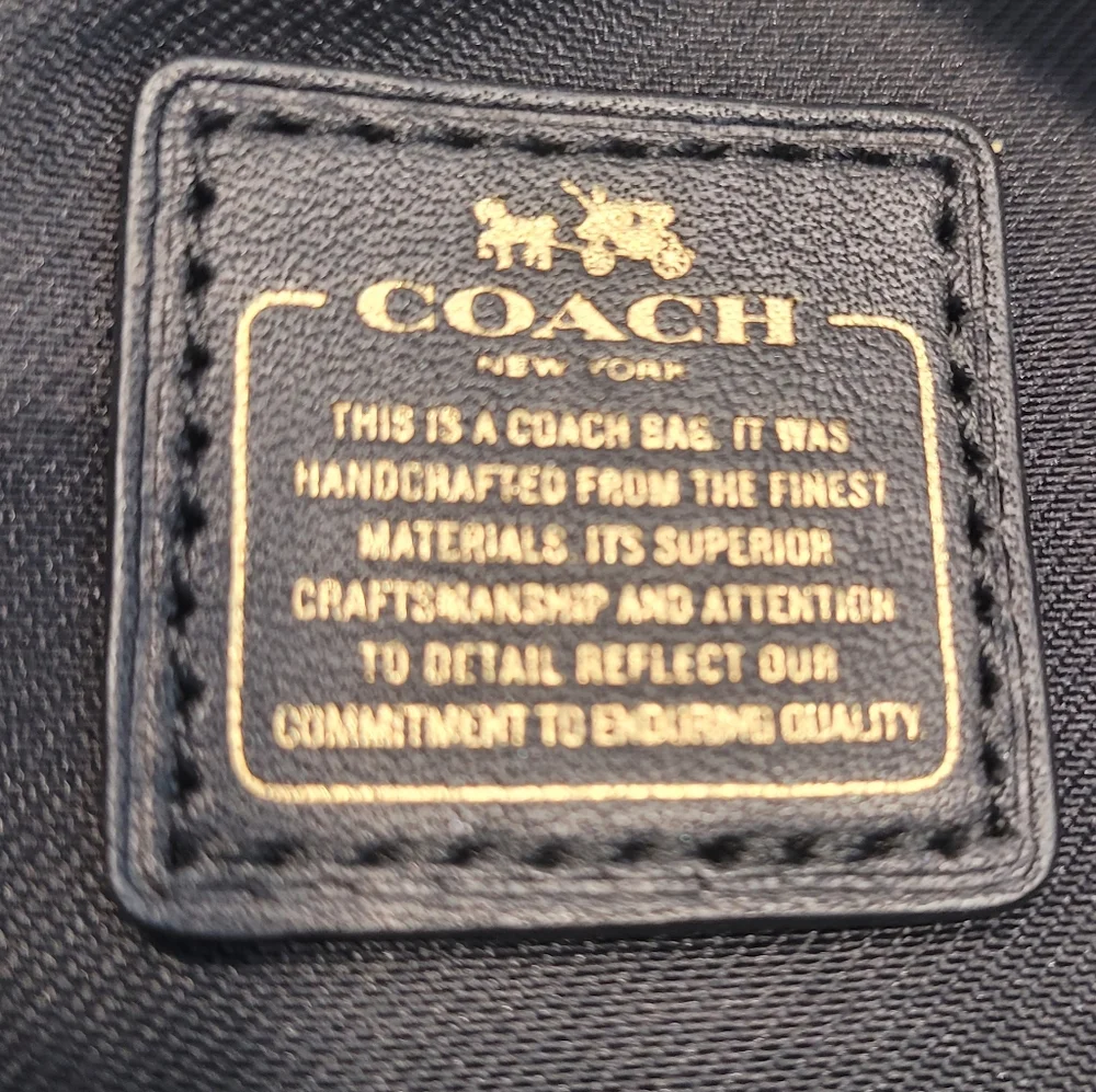 Coach SWAGGER Metallic Pebble Leather Swingpack Crossbody - Picture 8 of 15